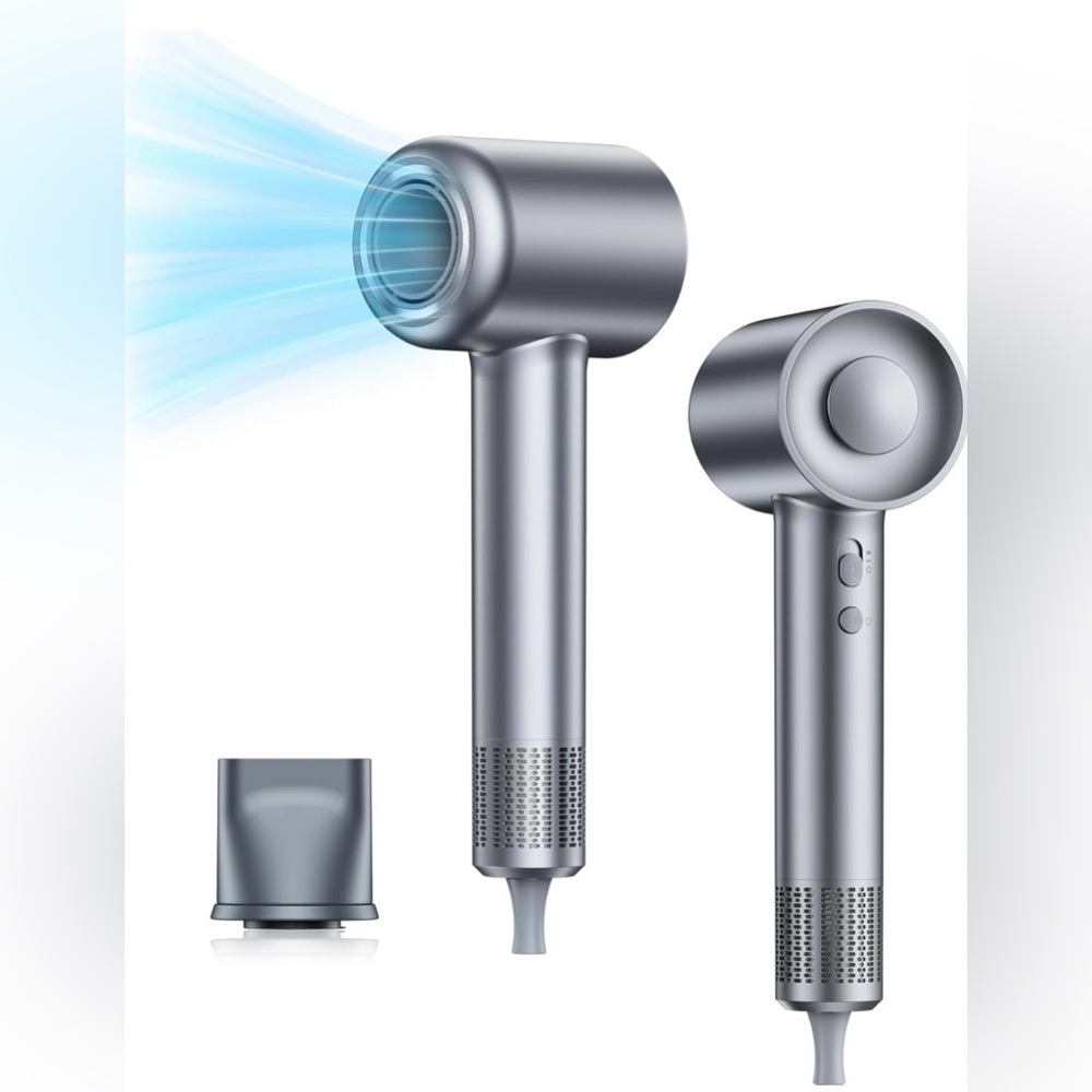 NIB! lonic Sleek Silver Hair Dryer